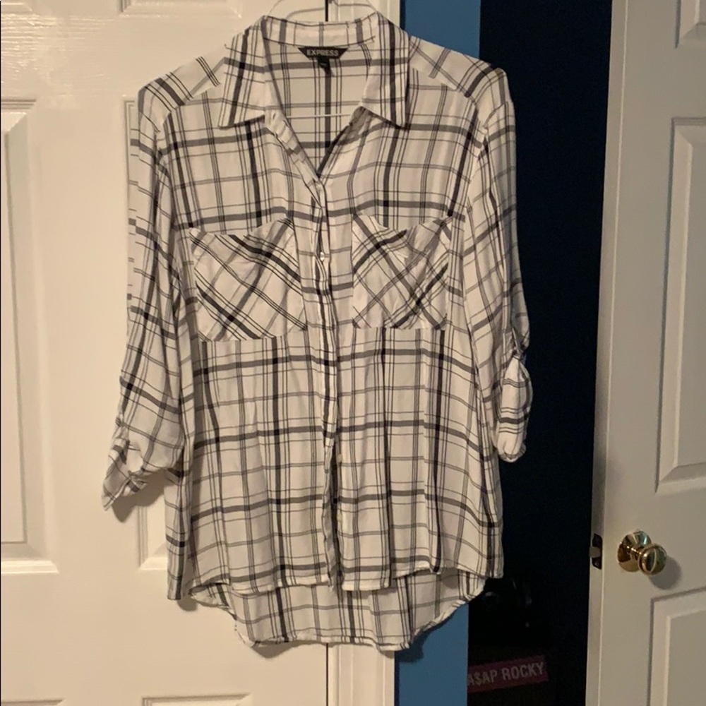 Black and White Flannel